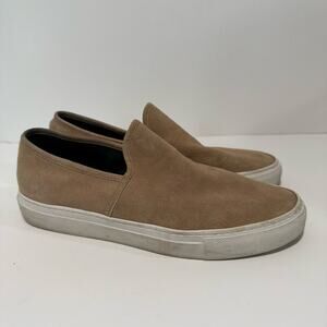 Jenni Kayne Women's Shoes Suede Lounger Slip On Sneakers Tan 40